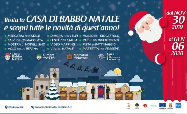 INAUGURAZIONE “CASA DI BABBO NATALE” A CANDELA