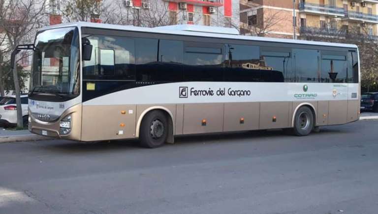 BUS DA E PER IL GARGANO, I NUOVI ORARI DELLE FERROVIE DEL GARGANO