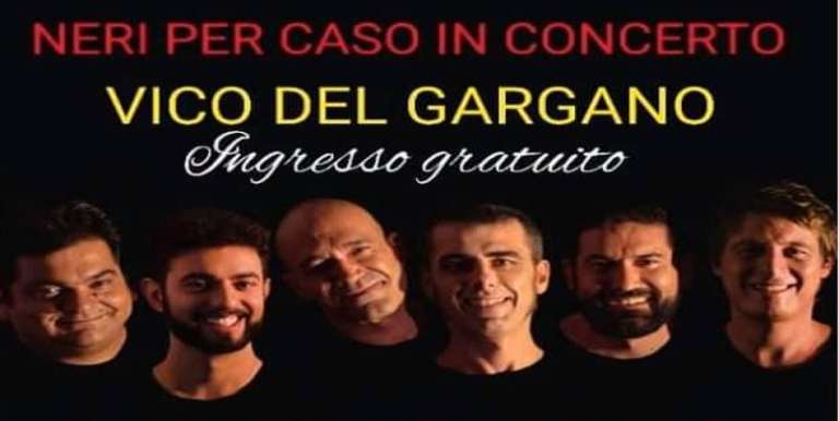 CONCERTO DE “I NERI PER CASO” A VICO DEL GARGANO