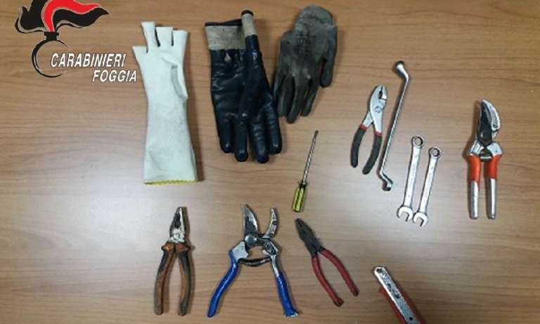 SORPRESI A RUBARE CAVI IN RAME DELLA PUBBLICA ILLUMINAZIONE