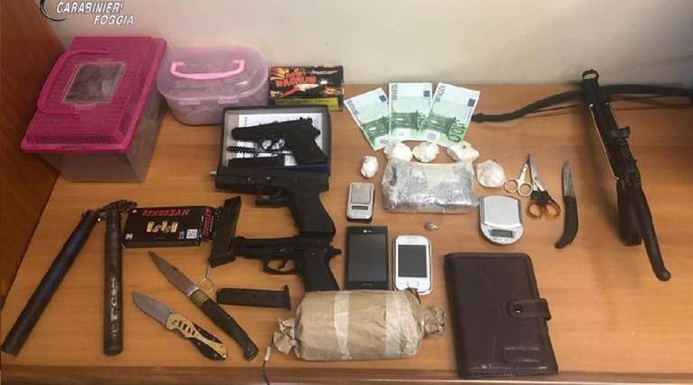 OPERAZIONE “RETIS”, 5 ARRESTI PER DETENZIONI E SPACCIO STUPEFACENTI