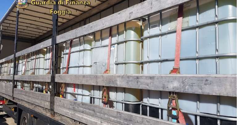 FINANZA: 64.000 LITRI DI GASOLIO DI CONTRABBANDO SEQUESTRATO