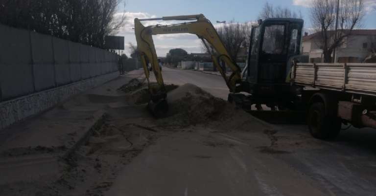 CONTINUANO I LAVORI PER IL MALTEMPO A TORRE MILETO