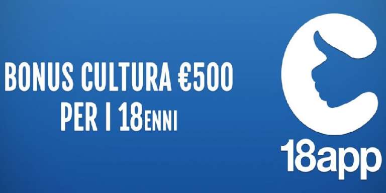 BONUS CULTURA DI 500 EURO PER I NATI NEL 2001, LA CORSA A REGISTRARSI