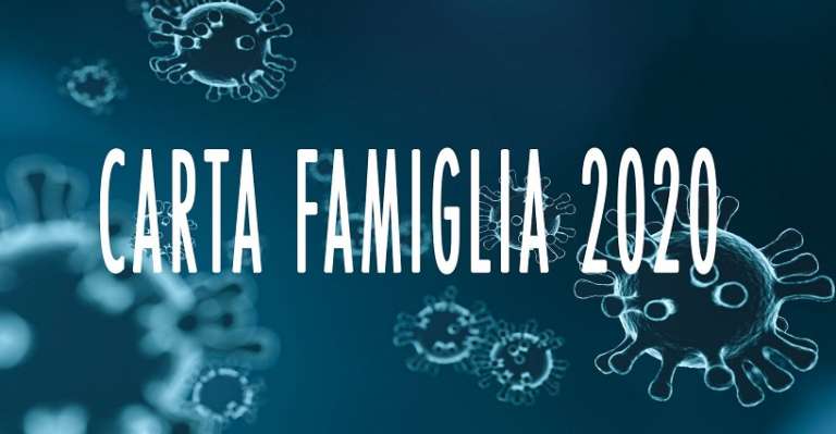 LA NUOVA CARTA FAMIGLIA 2020