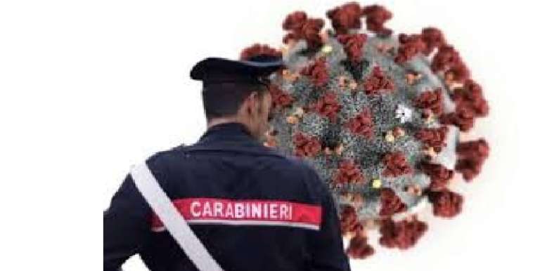 I CARABINIERI IN PRIMA LINEA PER IL COVID-19