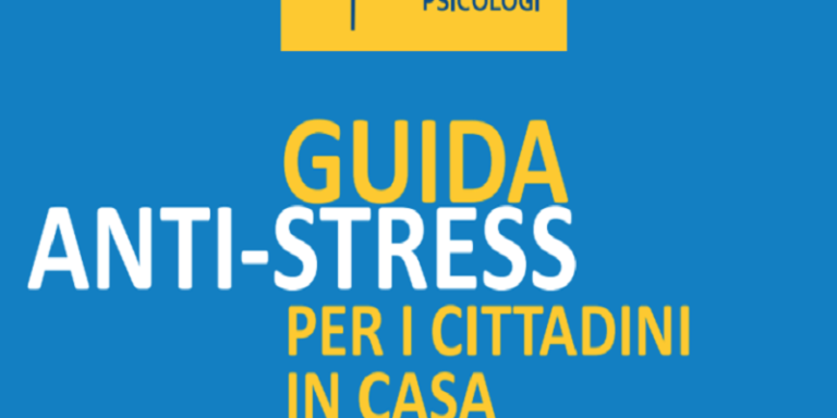 CORONAVIRUS, COME GESTIRE LO STESS