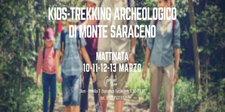 KIDSTREKKING ARCHEOLOGICO SU MONTE SARACENO