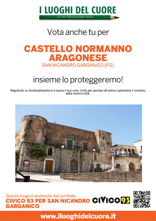 VOTA IL CASTELLO DI SAN NICANDRO SU ILUOGHIDELCUORE.IT