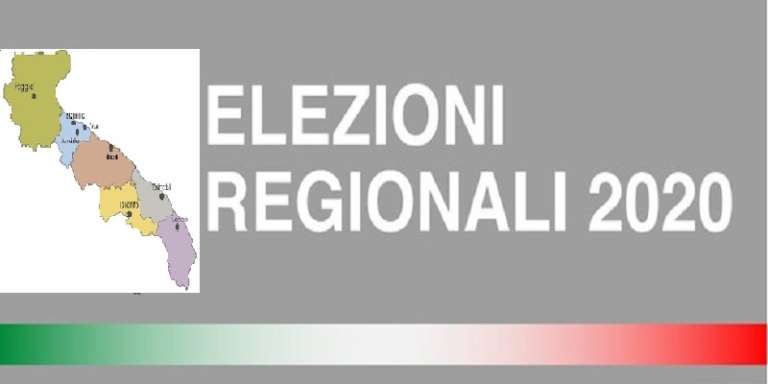 REGIONE PUGLIA, ELECTION DAY IL 20 E IL 21 SETTEMBRE