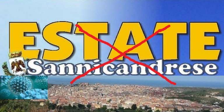 ANNULLATA L’ESTATE SANNICANDRESE 2020