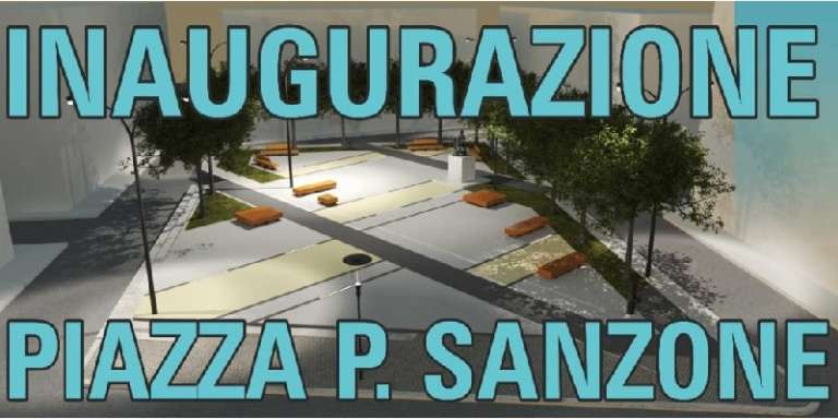 A CAGNANO VARANO INAUGURAZIONE DI UNA PIAZZA