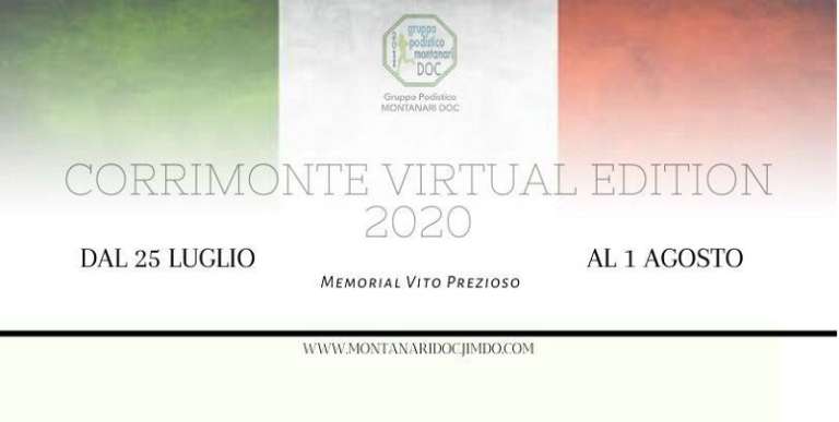 CORRIMONTE VIRTUAL EDITION 2020 – MEMORIAL VITO PREZIOSO