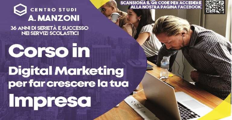 CORSO PER IL DIGITAL MARKETING PER FAR CRESCERE L’IMPRESA