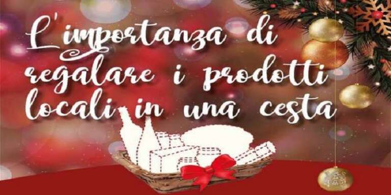 EDITORIALE DELLA DOMENICA. PER I REGALI DI NATALE COMPRA PRODOTTI LOCALI