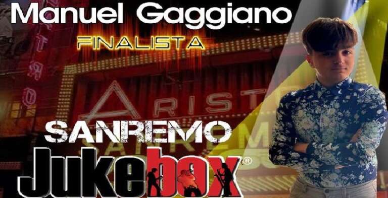 MANUEL GAGGIANO AL “SANREMO JUKE BOX 2021”