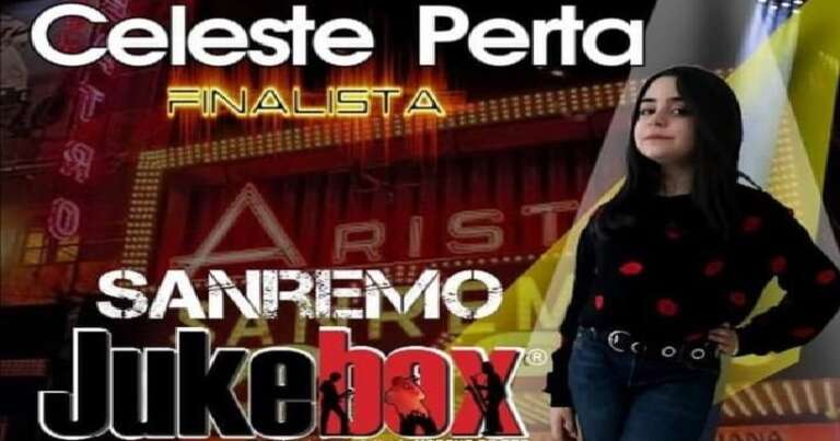 CELESTE PERTA E’ FINALISTA AL “SANREMO JUKE BOX 2021″