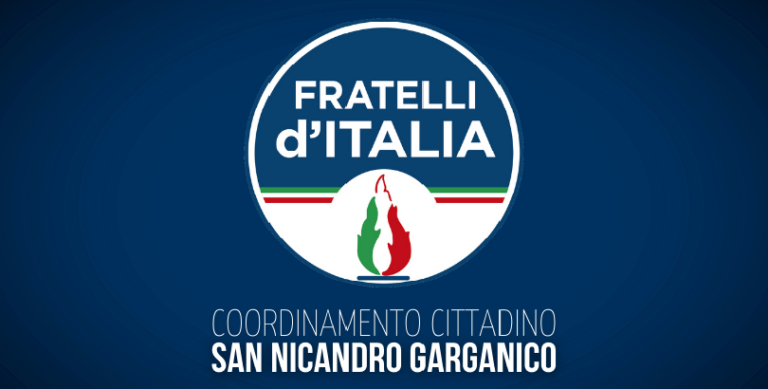 FRATELLI D’ITALIA – LE LINEE DI INDIRIZZO DELL’AMMINISTRAZIONE COMUNALE DI SAN NICANDRO