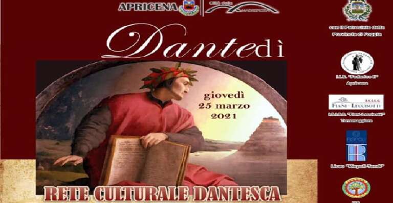 APRICENA PROPONE LA “RETE CULTURALE DANTESCA”