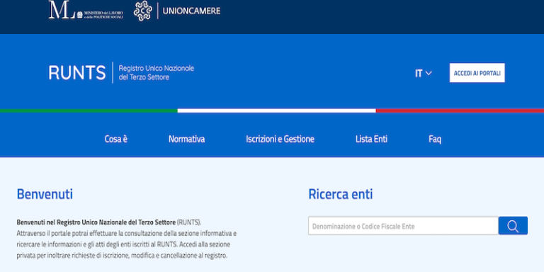 ASSOCIAZIONI, ISTITUITO IL REGISTRO UNICO NAZIONALE DEL TERZO SETTORE
