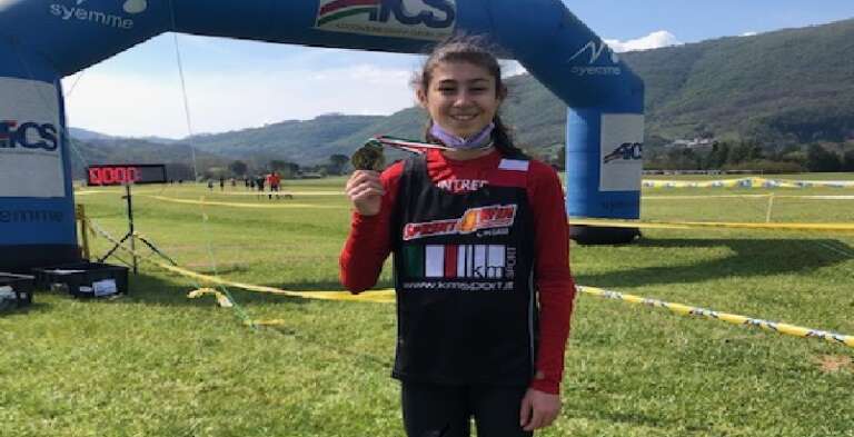 3° POSTO DI LISA STOICO AI CAMPIONATI ITALIANI DI CROSS AICS