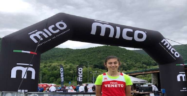LISA STOICO, PRIMA DELLA COMPAGINE VENETA AI CAMPIONATI ITALIANI DI CORSA IN MONTAGNA