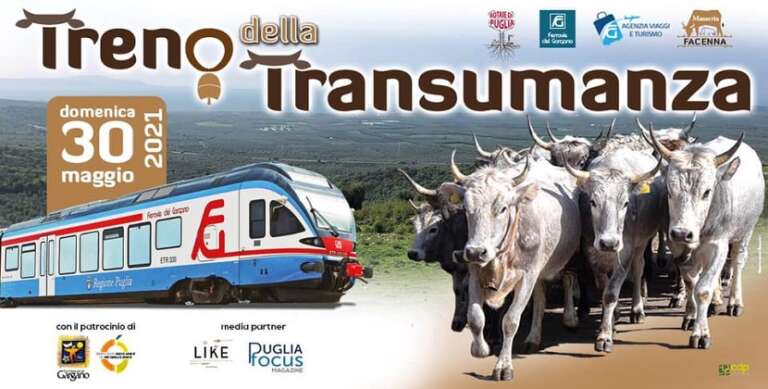 TRENO DELLA TRANSUMANZA IL 30 MAGGIO