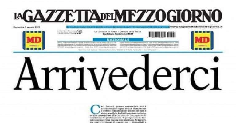 CIVICO 93: SOLIDARIETA’ AI GIORNALISTI DE “LA GAZZETTA DEL MEZZOGIORNO”