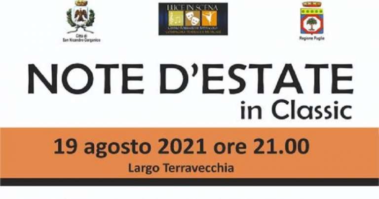 SAN NICANDRO, GLI EVENTI DI OGGI DELL’ESTATE SANNICANDRESE 2021