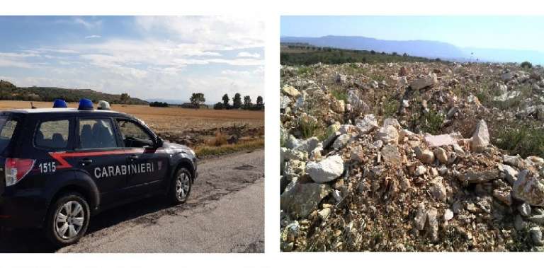 APRICENA, 3 ETTARI DI PRATI-PASCOLO TRASFORMATI IN DEPOSITO DI TERRE E ROCCE DA SCAVO