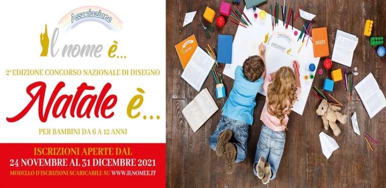 AL VIA LA 2^ EDIZIONE DEL CONCORSO DI DISEGNO “NATALE E’…”