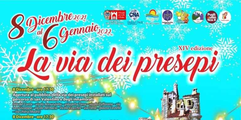 VICO, BORGO INCANTATO DEL NATALE IN PUGLIA: ECCO LA VIA DEI PRESEPI