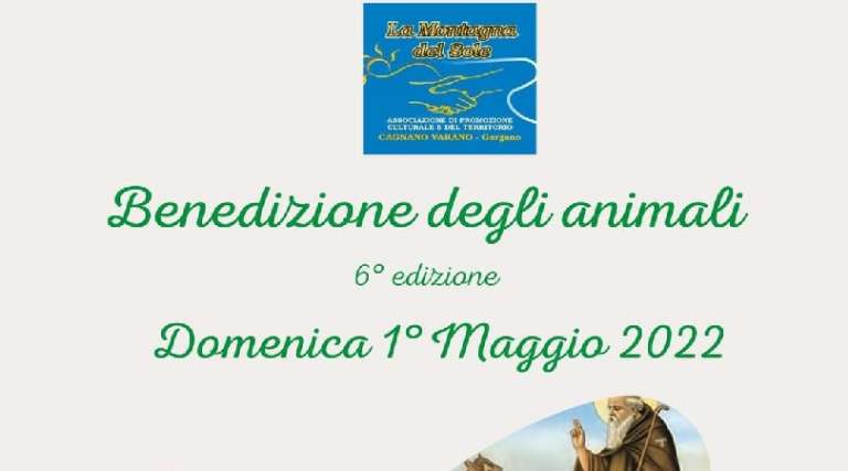 6^ EDIZIONE “BENEDIZIONE DEGLI ANIMALI” AL SANTUARIO DI S. MICHELE CAGNANO VARANO