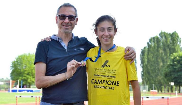 LISA STOICO, DOPPIO ORO AI CAMPIONATI PROVINCIALI DI ATLETICA LEGGERA