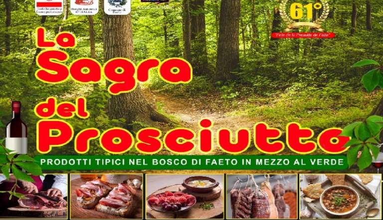 LA SAGRA DEL PROSCIUTTO DI FAETO CON CARMEN RUSSO E ENZO PAOLO TURCHI