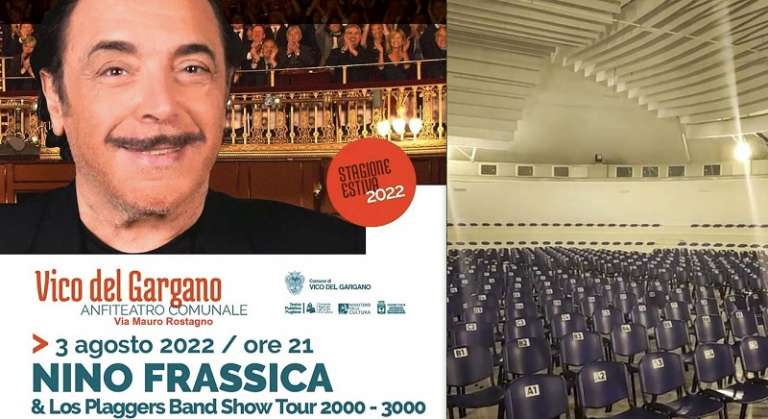 A VICO TUTTO PRONTO PER LO SHOW DI NINO FRASSICA