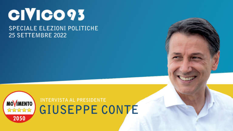 INTERVISTA AL PRESIDENTE GIUSEPPE CONTE