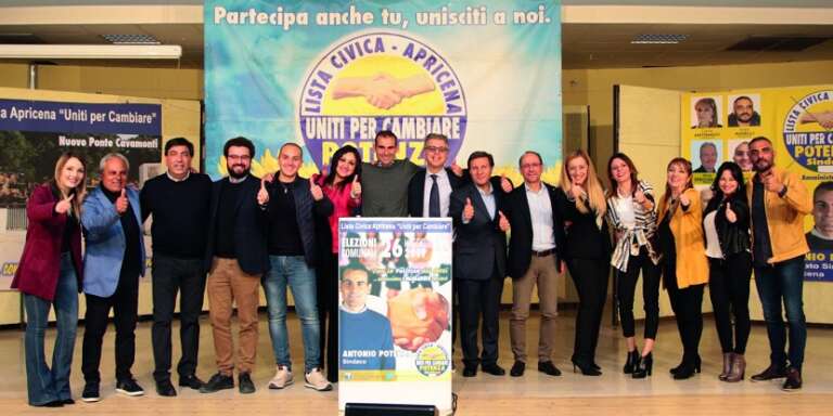 APRICENA, POTENZA: “10 ANNI INSIEME, LA FESTA E’ ARRIVATA”