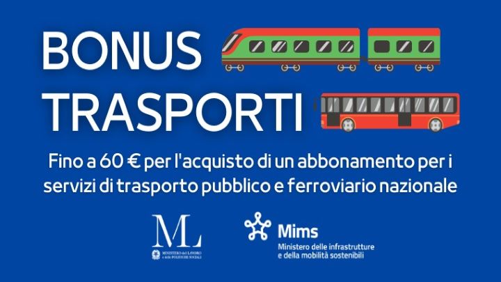 BONUS TRASPORTI 60 EURO: TUTTE LE REGOLE