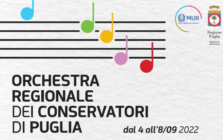 AL VIA LA PRIMA STAGIONE DEI CONCERTI DELL’ORCHESTRA REGIONALE DEI CONSERVATORI DI PUGLIA