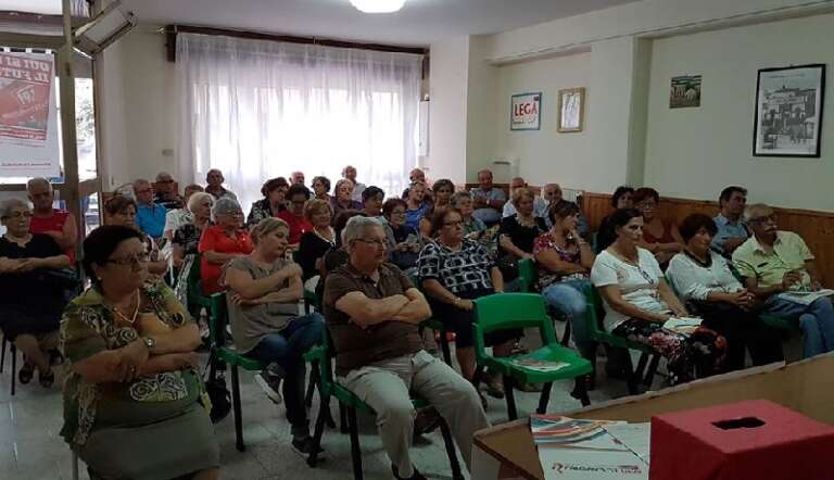 LA MARATONA DEL CONGRESSO SPI CGIL, TAPPA ANCHE A SAN NICANDRO
