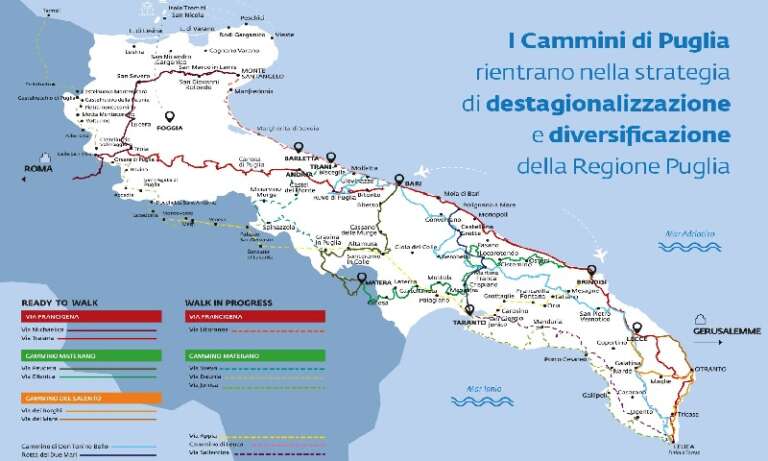 I “CAMMINI DI PUGLIA” ACCOLGONO I VIAGGIATORI DI TUTTO IL MONDO