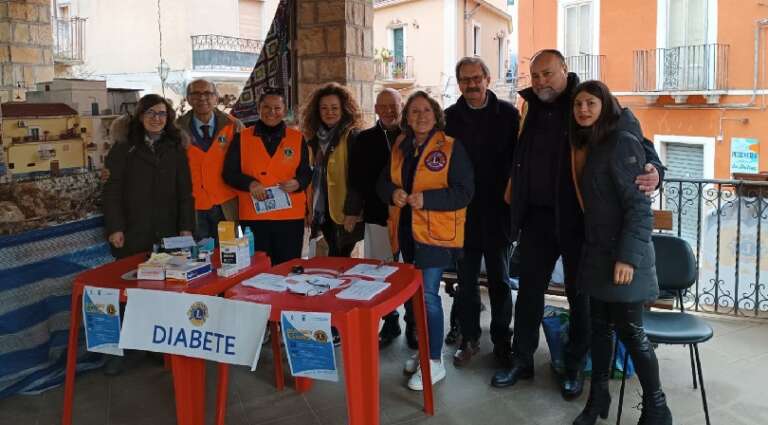 CAMPAGNA LIONS PER LA PREVENZIONE DEL DIABETE E DELL’AMBLIOPIA, SCREENING GRATUITI