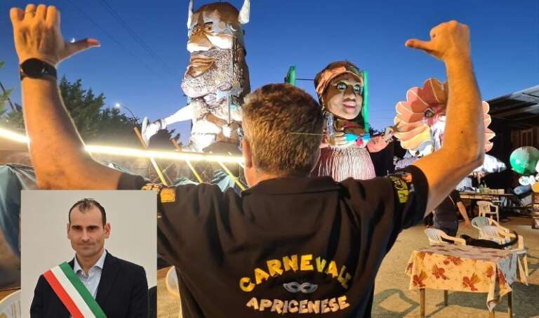 CARNEVALE CITTÀ DI APRICENA: RICONOSCIUTO TRA I 6 CARNEVALI PIU’ IMPORTANTI DELLA REGIONE PUGLIA