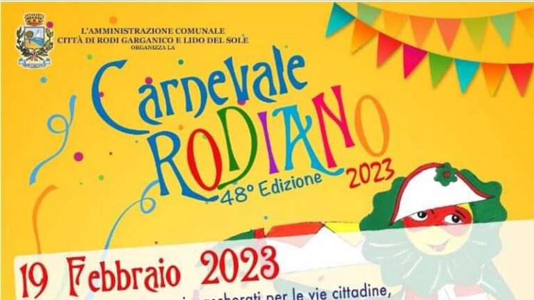 CARNEVALE RODIANO 2023 – 48° EDIZIONE