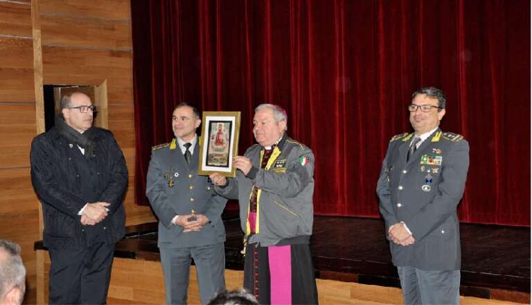 VISITA DELL’ORDINARIO MILITARE AL COMANDO PROVINCIALE DELLA GUARDIA DI FINANZA DI FOGGIA