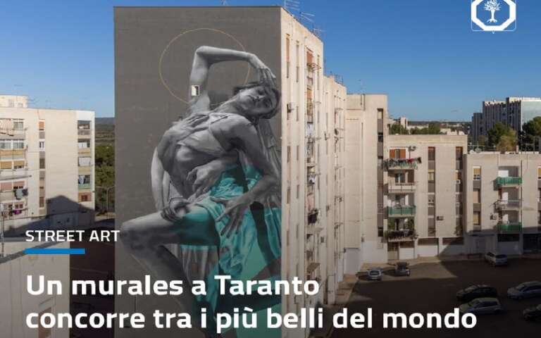 UN MURALES PUGLIESE SELEZIONATO TRA I 100 NEL MONDO PER IL TITOLO “BEST STREET ART 2022”