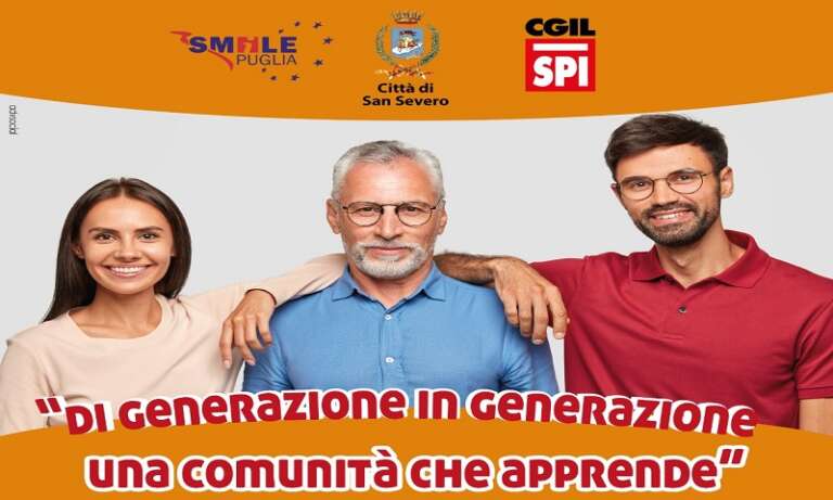 A SAN SEVERO GIOVANI E ANZIANI PER UN NUOVO PROGETTO DI COMUNITA’