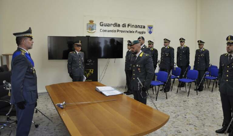 FOGGIA, 11 PROMOSSI E 5 NEO FINANZIERI GIURANO FEDELTA’ ALLA REPUBBLICA