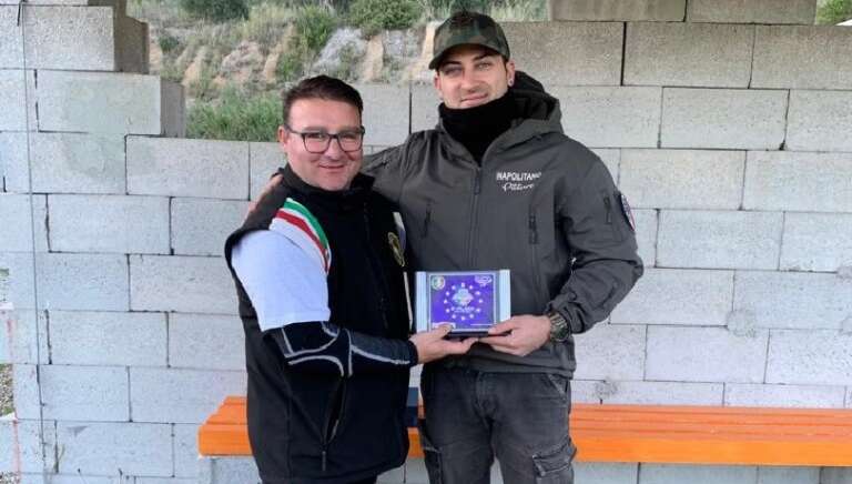 L’APRICENESE NIKO NAPOLITIANO SUL PODIO AI CAMPIONATI EUROPEI IDPA